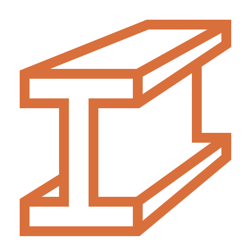 icons8 steel i beam 500